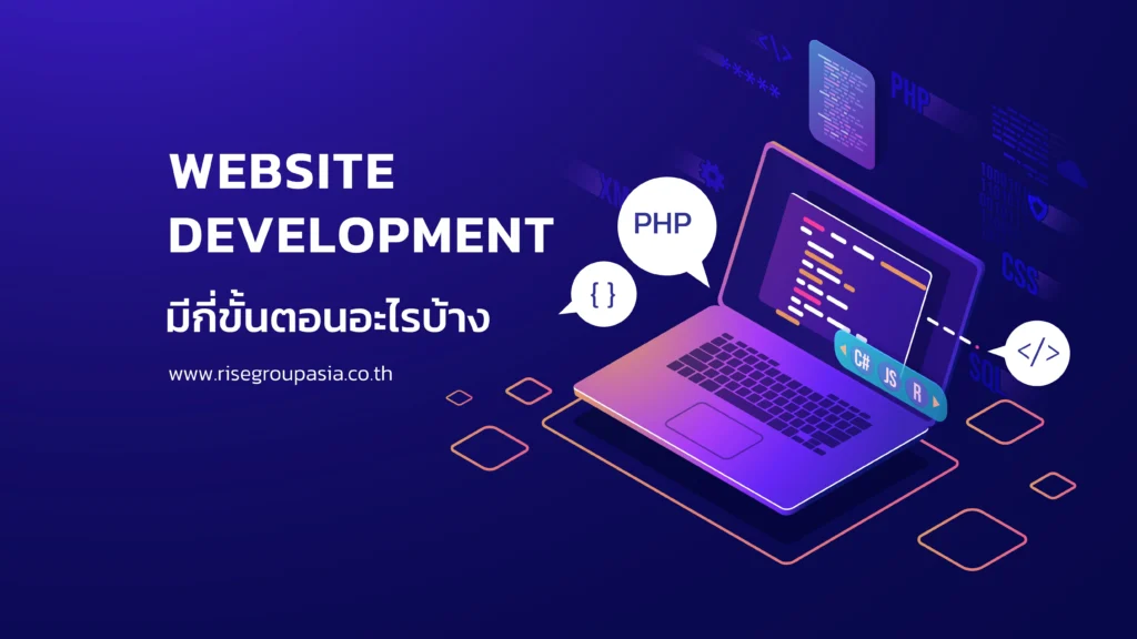 การออกแบบและพัฒนาเว็บไซต์