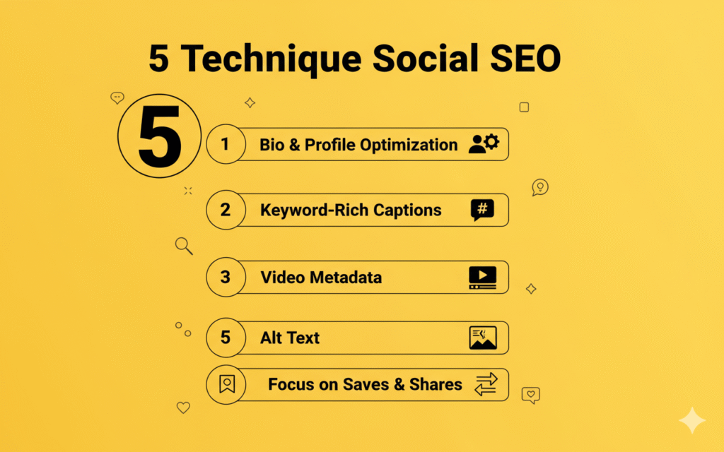 5 technique Social SEO